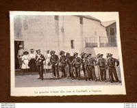 Per i 100 anni di Giuseppe Garibaldi Guardia d'onore presso la casa a Caprera