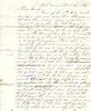 Autograph Letter Signed, North Adams, Massachusetts, December 21, 1839, to his uncle, General Ransom Noble, Essex, New York