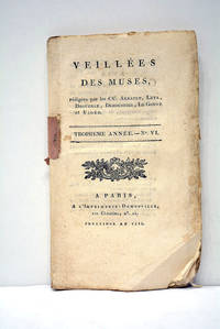 Veillées des Muses. Troisième année. Nº VI. by etc BEAUHARNAIS (Fanny de) - from ULTIMO CAPITULO (SKU: 104550)