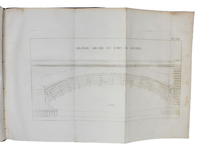 La Science de L'Ingénieur, divisée en trois Parties ou l'on traite des Chemins, des Ponts, des Canaux et des Aqueducs. Revue et augmentée par un Ingenieur du Corps royal des Ponts et Chaussées. 2 Vols. + Atlas de la Science de L'Ingénieur. (photo 7)