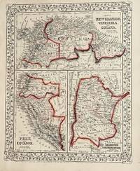 Map of New Granada, Venezuela and Guina