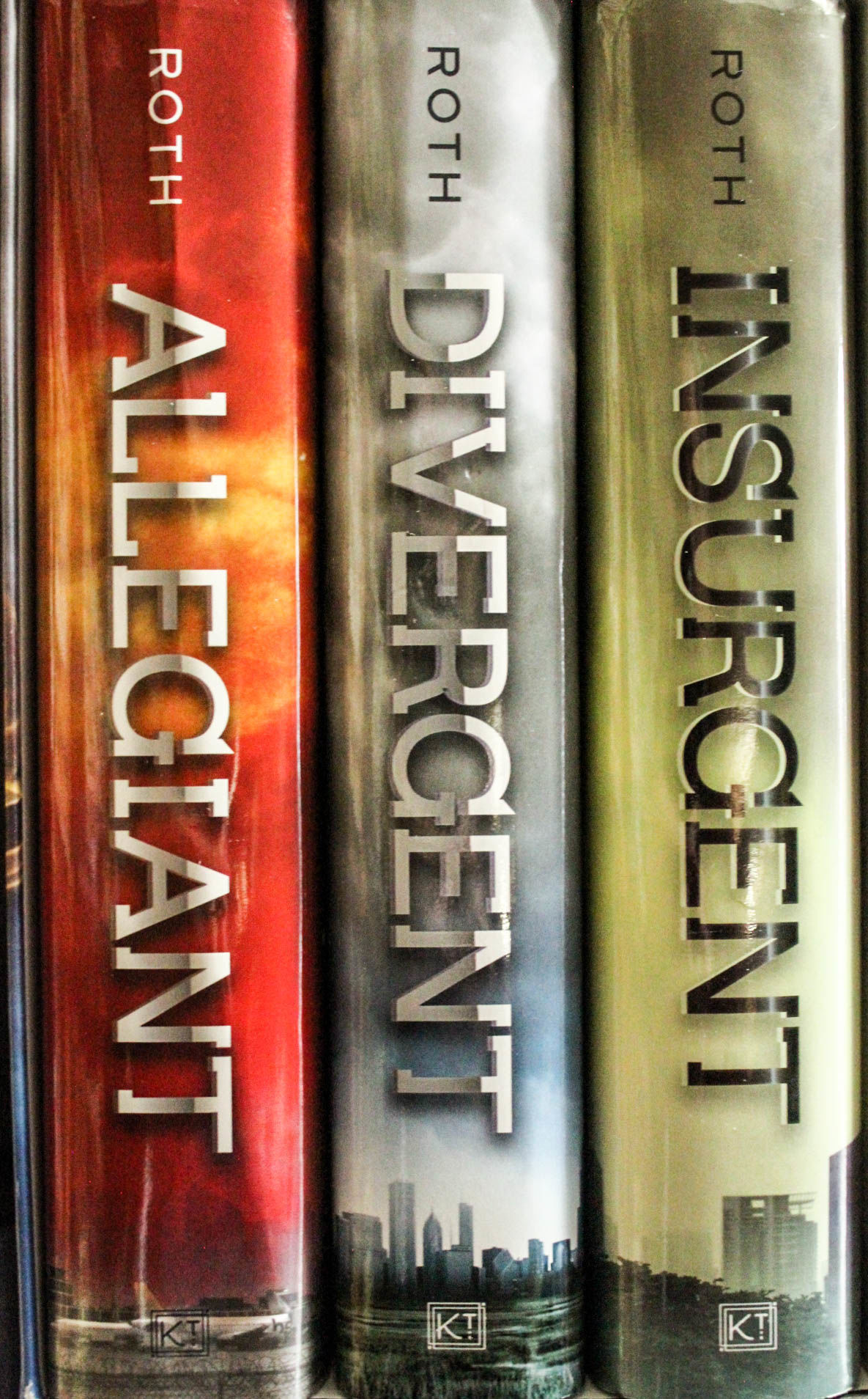 Divergent Book Spine