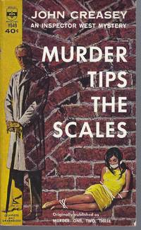 cover of Murder Tips the Scales (aka Murder: One, Two, Three, also aka Two for Inspector West)