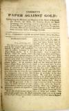 COBBETT'S PAPER AGAINST GOLD: CONTAINING THE HISTORY AND MYSTERY OF THE BANK OF ENGLAND, THE FUNDS, THE DEBT, THE SINKING FUND, THE BANK STOPPAGE, THE LOWERING AND THE RAISING OF THE VALUE OF PAPER-MONEY; AND SHEWING, THAT TAXATION, PAUPERISM, POVERTY, MISERY AND CRIMES HAVE ALL INCREASED, AND EVER MUST INCREASE, WITH A FUNDING SYSTEM
