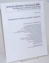 Anti-Gay/Lesbian Violence in 1994: San Francisco and the United States; local & national trends, analysis, and incident summaries, March 7, 1995
