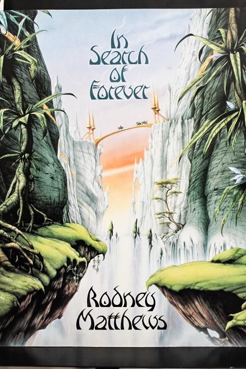 In Search of Forever by Rodney Matthews | Soft cover | 1985
