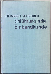 Einführung in die Einbandkunde.