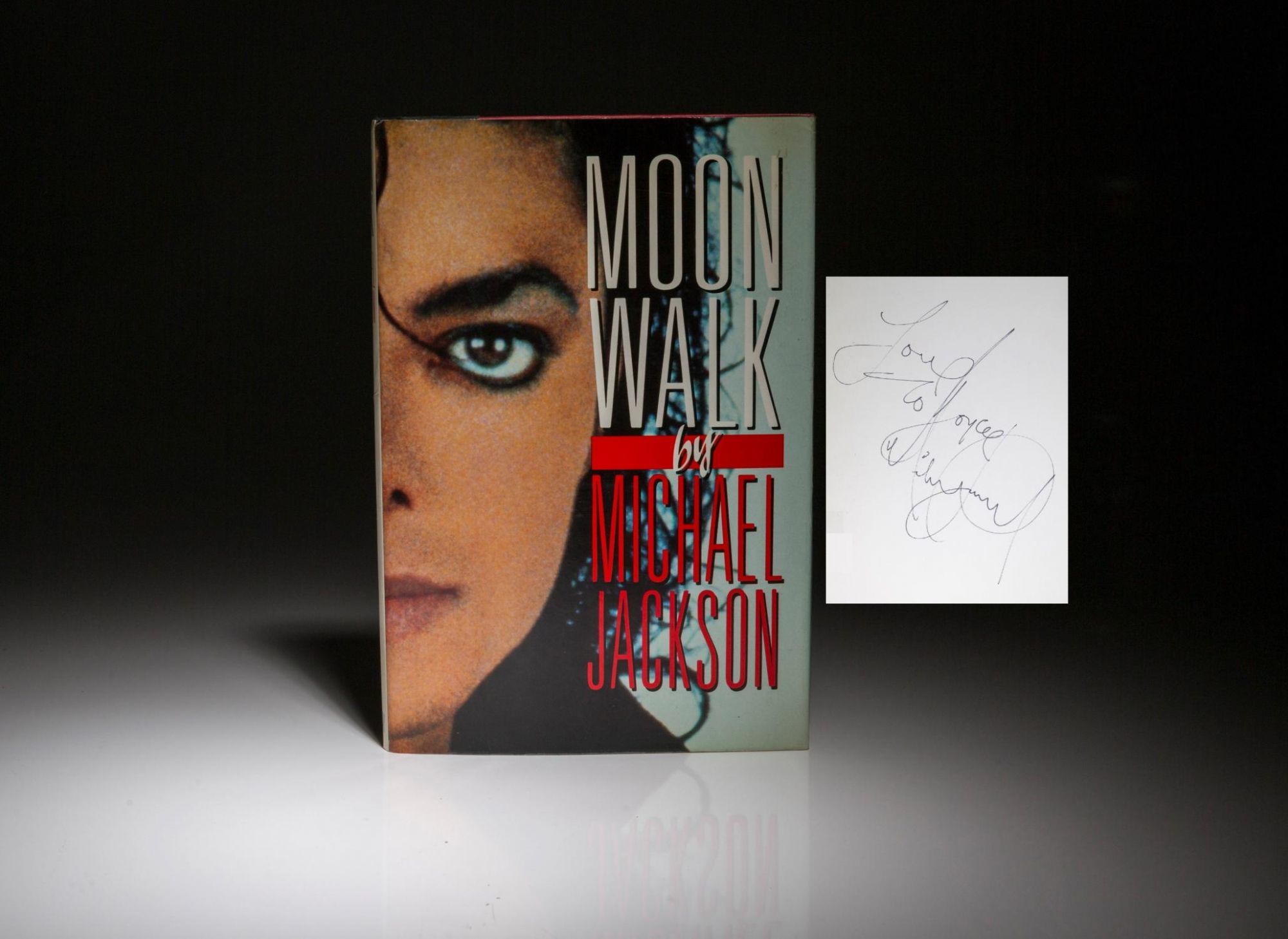 Moonwalk by Michael Jackson - Signed First Edition - 1988 - from The First Edition Rare Books 