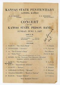Kansas State Penitentiary - Concert by the Kansas State Prison Ban