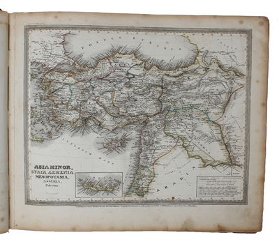 Composite atlas consisting of 129 maps from "Meyer’s Groschen-Atlas", "Meyer’s Zeitungs-Atlas", "Meyer’s Zeitungs und Groschen-Atlas" and "Atlas in 64 Karten". (photo 2)