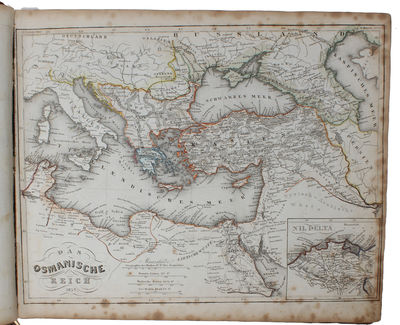 Composite atlas consisting of 129 maps from "Meyer’s Groschen-Atlas", "Meyer’s Zeitungs-Atlas", "Meyer’s Zeitungs und Groschen-Atlas" and "Atlas in 64 Karten". (photo 3)