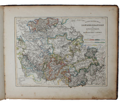 Composite atlas consisting of 129 maps from "Meyer’s Groschen-Atlas", "Meyer’s Zeitungs-Atlas", "Meyer’s Zeitungs und Groschen-Atlas" and "Atlas in 64 Karten". (photo 6)