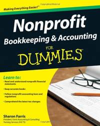 Nonprofit Bookkeeping & Accounting FD (Wiley Finance)