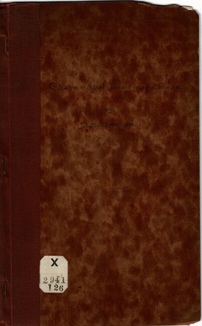 Washington: American Anthropological Association, January, 1888. Octavo offprint from the first volu...