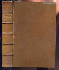 image of MISCELLANEOUS STUDIES