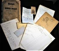 cover of 1861-1872 ARCHIVE OF SHIP'S OFFICER & CIVIL WAR VETERAN, ROBERT McCLEERY, INCLUDING HIS LOGBOOK KEPT WHILE ABOARD THE USS "OSSIPEE" IN THE SOUTH ATLANTIC, AND HIS VOYAGES ON OTHER VESSELS, ALONG WITH SOME INTERESTING PERSONAL ITEMS.; As a career Navy man, born in Maryland, Robert W. McCleery was appointed Chief Engineer aboard the Steam Frigate "Wabash" and detailed to Port Royal Harbor as part of the South Atlantic Blockading Squadron during the Civil War