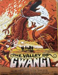ORIGINAL "THE VALLEY OF GWANGI" SCREEN PRINT MOVIE POSTER