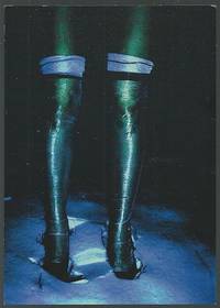 image of JENNY LYNN POSTCARD OF THE BLUE LEGS FROM SEVERANCE SERIES 1976 COLOR INFRARED PHOTOGRAPH