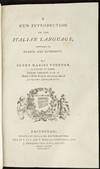 View Image 2 of 2 for A New Introduction to the Italian Language, Grounded on Reason and Authority Inventory #1317