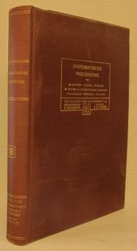 Systematische Philosophie.