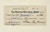 Check From First Lady Florence Harding For Animal Rights