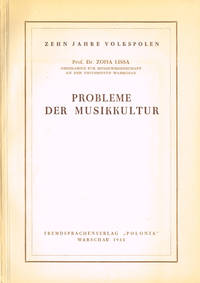 Probleme der Musikkultur.