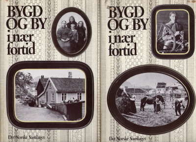 Bygd og by i nær fortid. I-II.