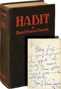 Habit and Other Short Stories (First Edition, inscribed in the year of publication) by Darryl Francis Zanuck - 1923