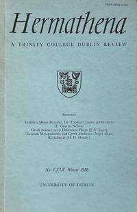 Trinity's Miner-Botanist, Dr Thomas Coulter (1793-1843)