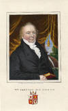 Hand-Colored Lithograph Portrait by G. E. Madely