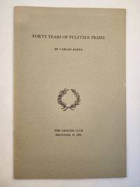 Forty Years of Pulitzer Prizes