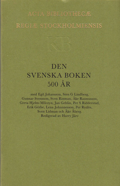 Den svenska boken 500 år.