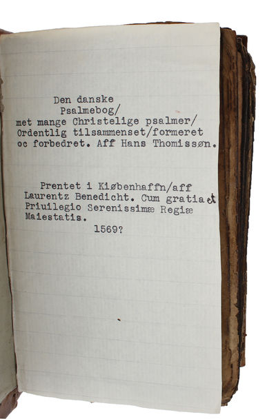 (Den ny danske Psalmebog, met mange Christelige Psalmer. Oc nu paa ny prentet igen, alle Gudfryctige Christne till nytte, gaffn oc gode). (photo 2)
