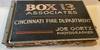BOX 13 ASSOCIATES. Cincinnati Fire Department, Joe Goetz, Photographer