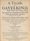 A Treatise of Gavelkind, Both Name and Thing. Shewing the True..