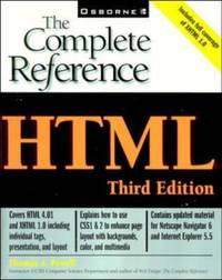 HTML: The Complete Reference