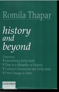 History and Beyond: Interpreting Early India, Time As a Metaphor of History, Cultural...