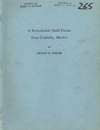 image of A Remarkable Snail Fauna from Coahuila, Mexico