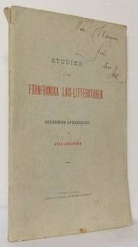 Studier i den fornfranska lais-litteraturen.