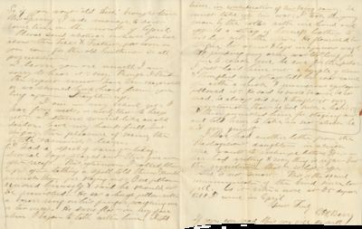 Pair of New York Letters Including a...; (photo 1)