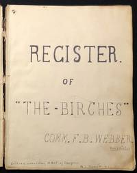 Register of The Birches, Vacation Cottage Guest Book