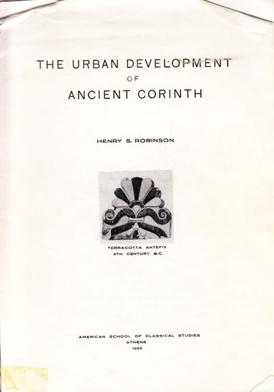 The urban development of ancient Corinth. Reprint.