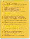 The 49 Questions: How would you reply to these statements or questions if your job was to talk to people at a public demonstration or discussion