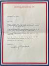 Typed Letter Signed