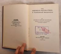 cover of The American Revolution; A Constitutional Interpretation
