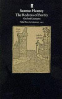 image of The Redress of Poetry : Oxford Lectures