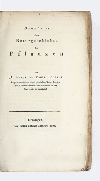 Grundriss einer Naturgeschichte der Pflanzen