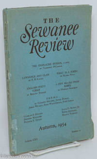 cover of The Sewanee Review: vol. 62, #4, Autumn 1954: The Displaced Person by O'Connor