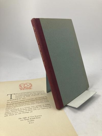 The Curwen Press Almanack 1926.