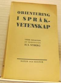 Orientering i språkvetenskap.